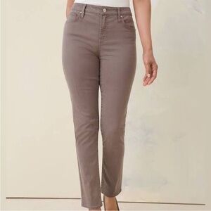 Chico's Women's ultimate fit Slim Leg Jeans in brown